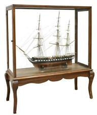 Ship Model, USS Constellation and Large Display Case, Fantastic Piece picture