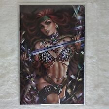Red Sonja #8 Virgin Variant Tristan Tristarr Thompson Limited 500 Dynamite 2024 picture