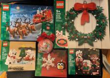 LEGO Holiday Decoration Sets 40642/40572/6309214/40571/40426/40499 - 6 Sets picture
