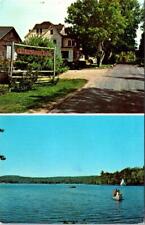 1977, Lake Shore Farm Resort, NORTHWOODS NARROWS, New Hampshire Postcard picture