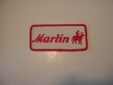 NOS Marlin Firearms Sew On Patch  4 1/4
