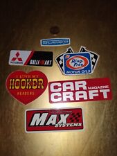 x6 SMALL RACING LOT Decal Sticker ORIGINAL OLD STOCK RACING picture