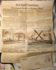 1935 New York American Newspaper approx. 17X22