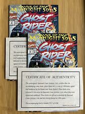 Ghost Rider 31 - Set of two copies signed by Joe and Andy Kubert w/COA picture