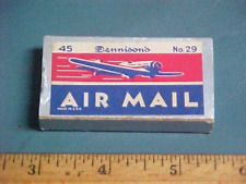 VINATGE WWII ERA DENNISON #29 AIRMAIL POSTAGE STAMP BOX ~ COMPLETE AND NICE  picture