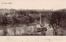 Mendota Heights Minnesota Fort Road Snelling Bridge c1908 Vtg Postcard B20 picture