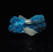 Dark blue Cavansite with stilbite (non-precious natural mineral) #2317 picture