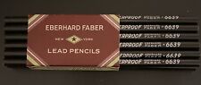 Vintage Eberhard Faber Weatherproof 6639 Thick Lead Pencils Dozen USA picture