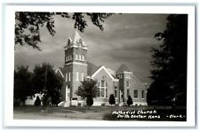 c1950's Methodist Church Smith Center Kansas KS RPPC Photo Vintage Postcard picture