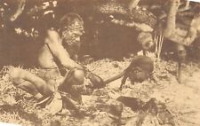 Martin & Osa Johnson Safari Museum Chanute KS Native Head Drying Postcard picture