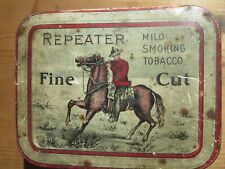 Vintage Repeater Tobacco Tin picture