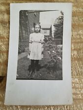 VTG EARLY 1900'S YOUNG GIRL REAL PHOTO POSTCARD*P5 picture