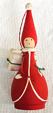 MCM Sweden Christmas Wooden Santa 1962  ? Handpainted picture