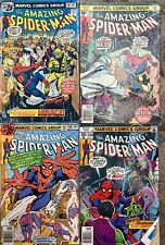 The Amazing Spider-Man 156, 163, 180, 186 Marvel 1976-78 Comic Books picture