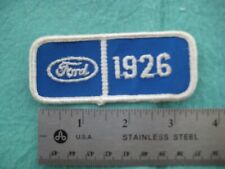 Vintage Blue   1926 Ford Model T Antique Auto Patch Sew On picture