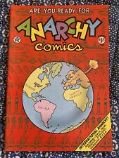Anarchy Comics #1 (2nd Print) Underground 1980 Kinney,Spain,Shelton *HIGH-GRADE* picture