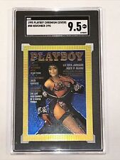 1995 Playboy Chromium Covers La Toya Jackson #88 November 1991 Graded SGC By 9.5 picture