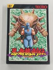 Tecmo Ninja Dragon Kenden Famicom Software 0522-10 picture