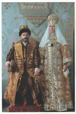 1990 RUSSIAN Emperor Nicholas II  Romanov & Alexandra Royalty Postcard OLD picture