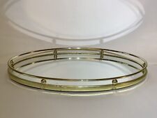 Vintage Oval Mirror Vanity Tray picture