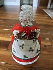 Vintage Fitz & Floyd Mrs. Claus Christmas Cookie Jar picture