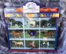 2010 Breyer Limited Edition FEI WEG Stablemates Shadowbox Set Of 9-Brand New picture