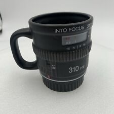 Camera Lens Coffee Cup Mug Black Photography Bitten Into Focus 310ml Camera picture