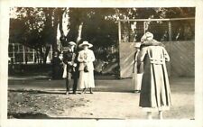C-1920s Woman Photographing Couple Camera RPPC Photo Postcard 20-11574 picture