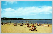Vintage Postcard Oyster Pond Beach Chatham, Cape Cod Massachusetts H4 picture