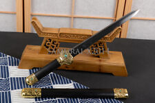 famous Chinese Jinlan Jian sword of friendship folded steel sharp straight blade picture