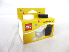 2013 Lego Black & White Salt & Pepper Shakers New picture