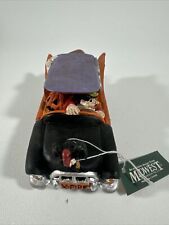 Creepy Hollow Midwest Of Cannon Falls Spooky Hearse Halloween Figurine NWT picture