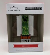 2023 Hallmark Ornament Tree Minecraft Green Creeper On TNT Video Game picture