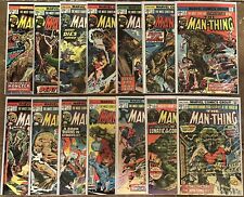 Man-Thing Vol. 1 #8-17, 19-22 Lot picture