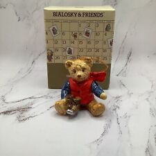 Vintage Goebel Bialosky & Friends Ceramic Teddy Bear Original Box. Made In Japan picture