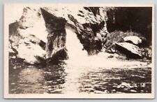 RPPC Waterfall In Vermont Photo By Fred Pirie 1920 Postcard Y29 picture