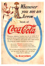 RARE 1909 COCA-COLA & CREAM of WHEAT ADS (MAGAZINE BACK COV) BLACK WAITER, CHEF picture