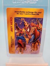 1995 FLEER MARVEL OVERPOWER * ANY HERO PROMO CARD WEB-HEADED WIZARD * #BQ NM picture