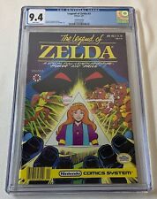 1991 Valiant Nintendo LEGEND OF ZELDA #3 ~ 2nd print ~ CGC 9.4 picture