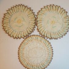Vintage Hand Crocheted Doilie Table Placemats And Center Piece picture