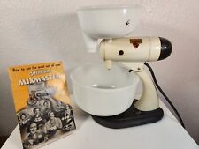Sunbeam Mixmaster Vintage Stand Mixer 10 Speeds Model 9 w/Juicer See Video picture