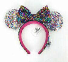 Rainbow 2022 Minnie Ears Sparkle Confetti Disneyland Star Disney Parks Headband picture