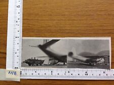 Budd Conestoga twin engined steel cargo carrying aircraft press cutting 1945 picture
