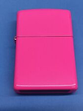 Zippo Neon Pink 28886 Fluorescent Paint Finished picture