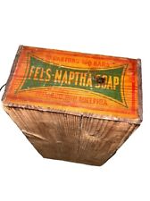 Vintage Fels-Naptha Bar Soap Wood Crate Wooden Box - Antique picture