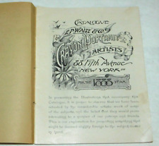 1888 E.P. Waite & Co. Crayon Portrait Catalog picture