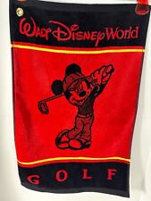 Vintage WALT DISNEY WORLD Resort Mickey Mouse Golf Towel 15x22 picture