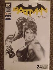 ORIGINAL BATMAN PUNCHLINE SKETCH COVER ART DRAWING ANDRADE & CAMPBELL picture