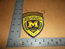 University Of Michigan Safety & Security Housing Police Patch~Michigan~MI~Used~ picture