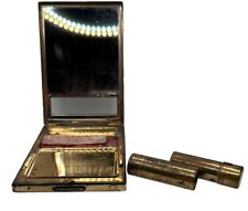 Vintage Bourjois New York Distributor Evening In Paris Compact w/ Lipstick Tube picture